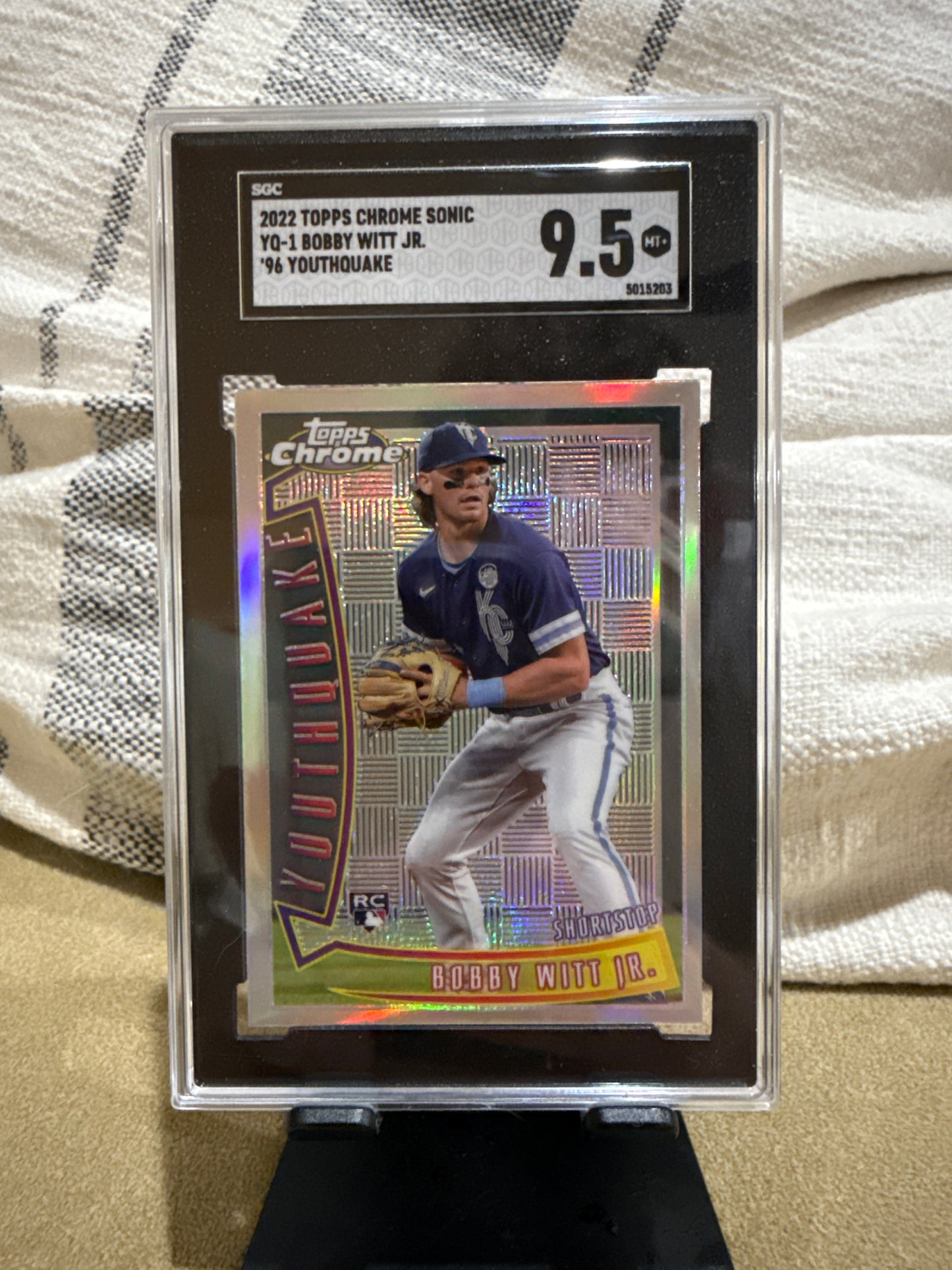 Topps Chrome Bobby Witt JR. SGC 9.5