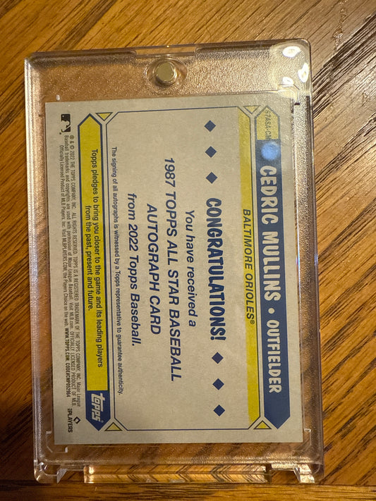 Cedric Mullins Auto