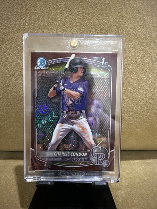 Charlie Condon Maroon 1st bowman 035/275