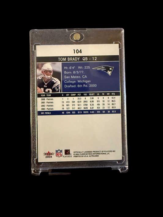 Tom Brady Fleer