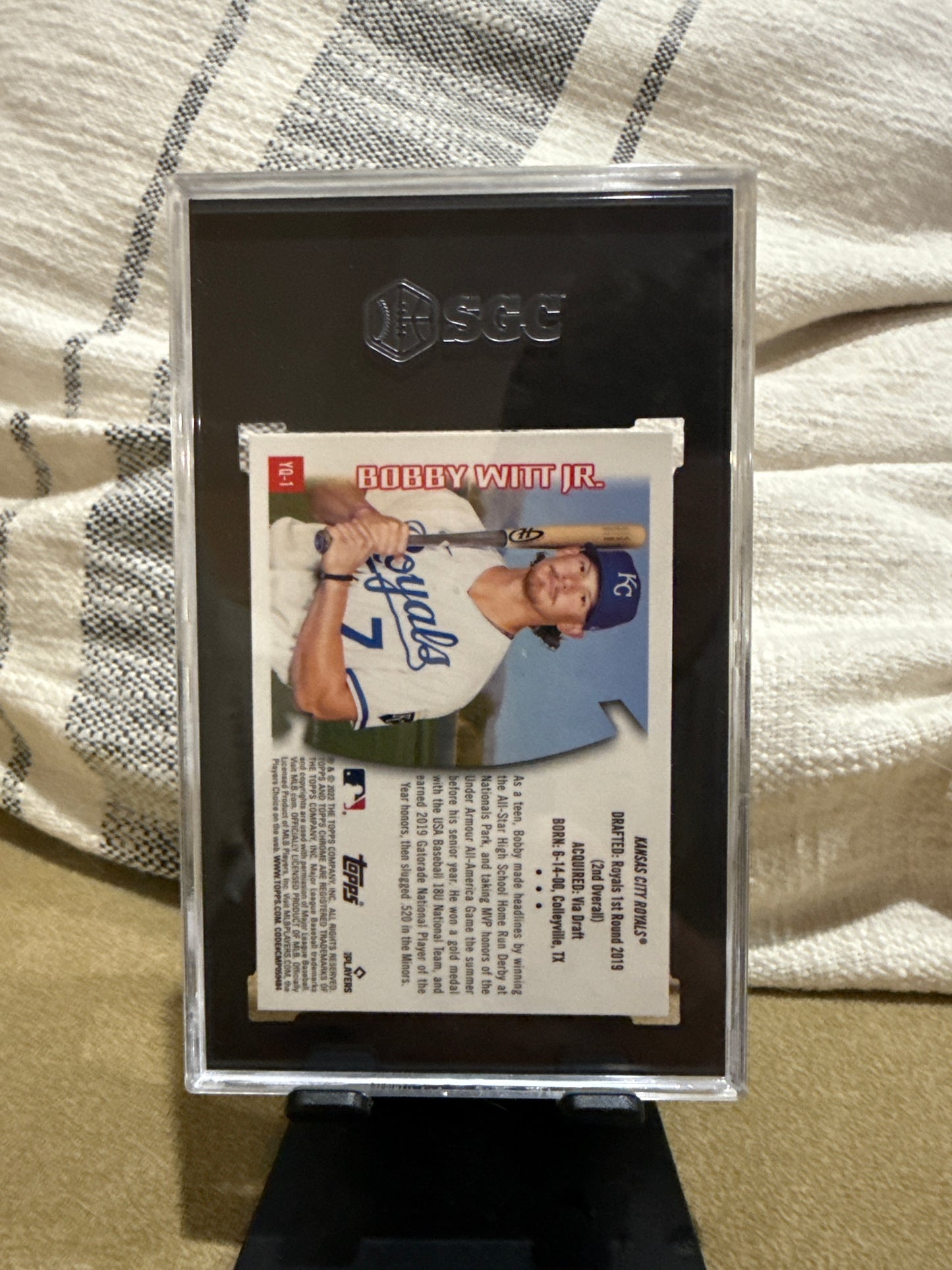 Topps Chrome Bobby Witt JR. SGC 9.5