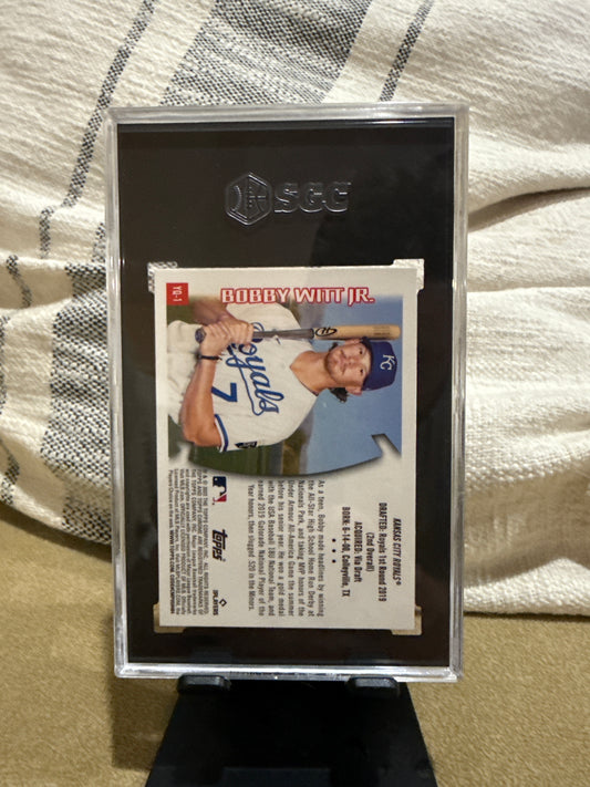 Topps Chrome Bobby Witt JR. SGC 9.5
